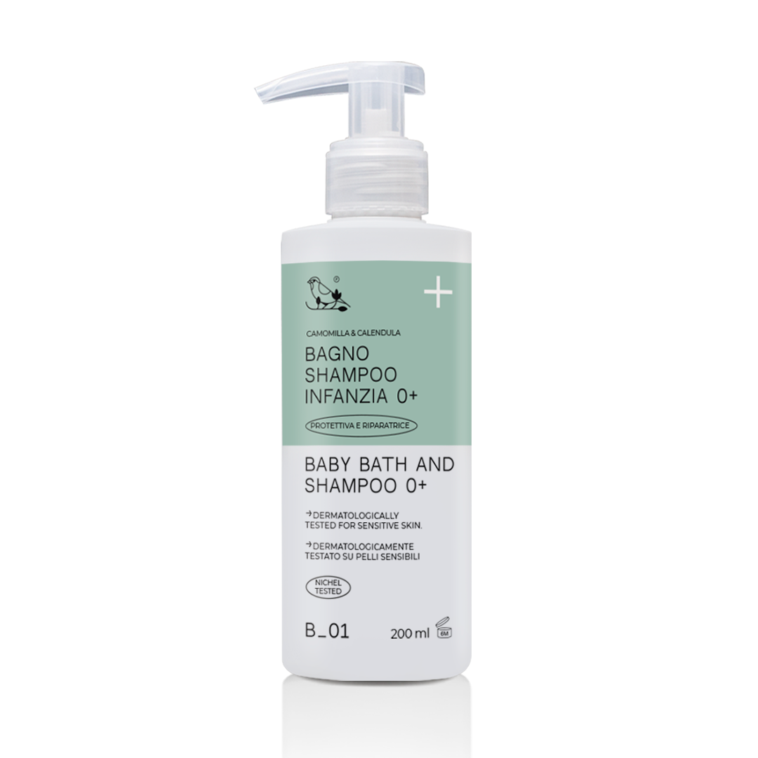 Shampoo Biologico Camomilla per Bambini: Bagno Shampoo - Bio Bio Baby